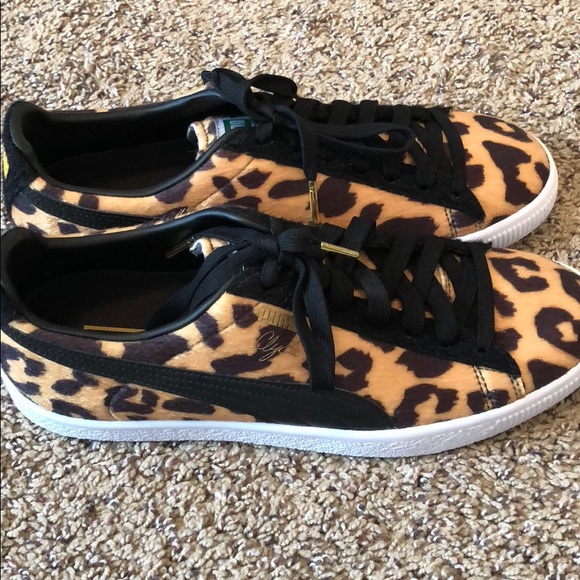 puma cheetah print shoes